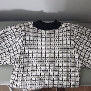 THML Monochrome Checkered Sweatshirt